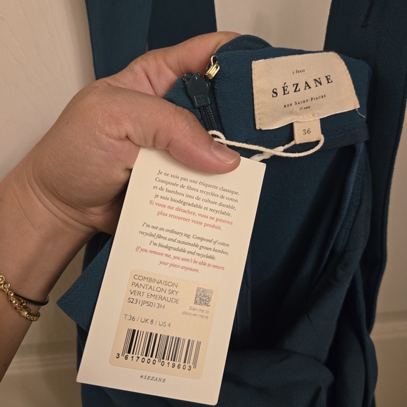 Sezane Sky Jumpsuit - Picture 9 of 11